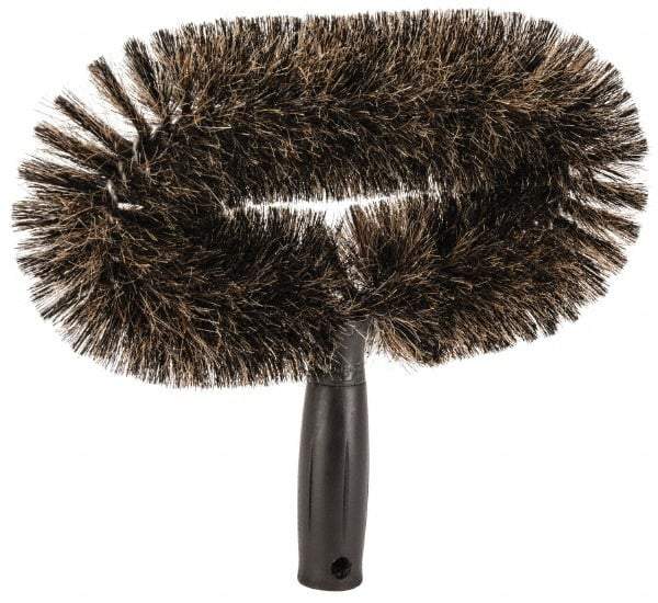 Unger - Horsehair Dust Brush - 1-1/4" Bristle Length, 11" Long Head, Plastic Handle - Top Tool & Supply