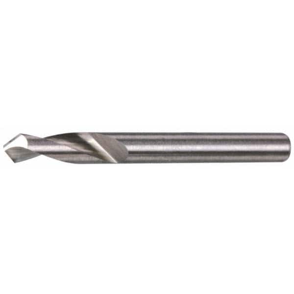 Accupro - 6mm Body Diam, 90°, 63mm OAL, Solid Carbide Spotting Drill - Top Tool & Supply