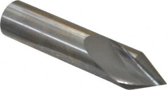 Made in USA - 5/8" Body Diam, 60°, 3" OAL, Solid Carbide Spotting Drill - Top Tool & Supply