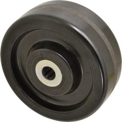 Albion - 8 Inch Diameter x 3 Inch Wide, Phenolic Caster Wheel - 2,500 Lb. Capacity, 3-1/4 Inch Hub Length, 1 Inch Axle Diameter, Roller Bearing - Top Tool & Supply