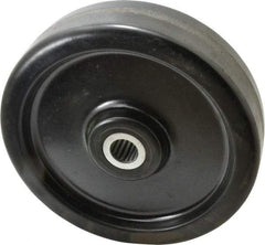 Albion - 12 Inch Diameter x 3 Inch Wide, Phenolic Caster Wheel - 3,500 Lb. Capacity, 3-1/4 Inch Hub Length, 1-1/4 Inch Axle Diameter, Roller Bearing - Top Tool & Supply