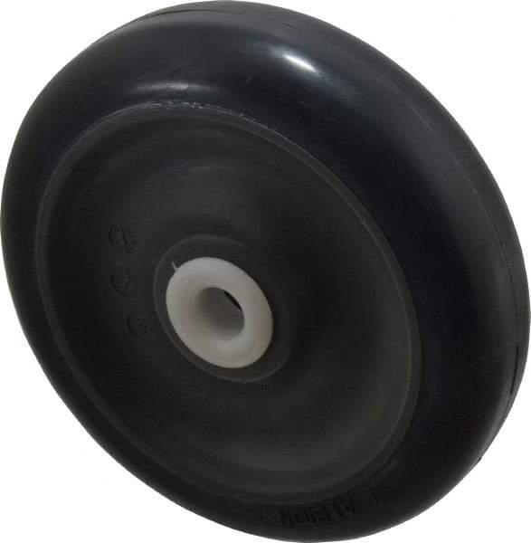 Albion - 5 Inch Diameter x 1-1/4 Inch Wide, Polyurethane Caster Wheel - 440 Lb. Capacity, 1-1/4 Inch Hub Length, 1/2 Inch Axle Diameter, Delrin Bearing - Top Tool & Supply