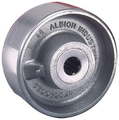 Albion - 6 Inch Diameter x 3 Inch Wide, Forged Steel Caster Wheel - 17,000 Lb. Capacity, 3-1/2 Inch Hub Length, 1-1/2 Inch Axle Diameter, Tapered Bearing - Top Tool & Supply