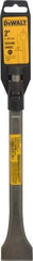 DeWALT - 2" Head Width, 12" OAL, 21/32" Shank Diam, Scaling Chisel - Spline Drive, Spline Shank, Steel - Top Tool & Supply