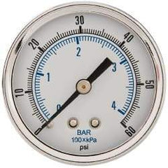 Parker - FRL Pressure Gauge - Use with 06/16/07/17/P3N - Top Tool & Supply