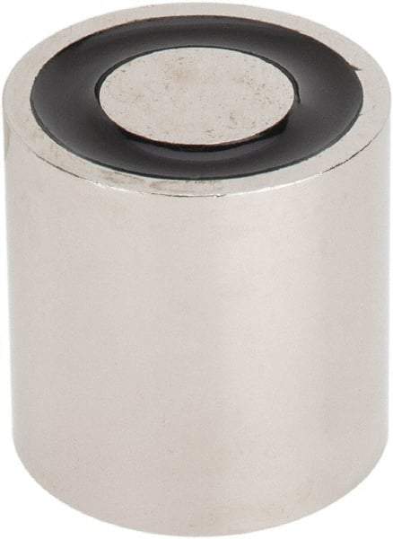 Mag-Mate - 1-1/4" Diam, 4.5 Watts, 44 Lb Max Magnetic Pull Electromagnet - 1/4-20 Thread, 24 DC Output Voltage - Top Tool & Supply