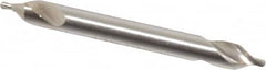 Walter-Titex - Metric Plain Cut 60° Incl Angle High Speed Steel Combo Drill & Countersink - Top Tool & Supply