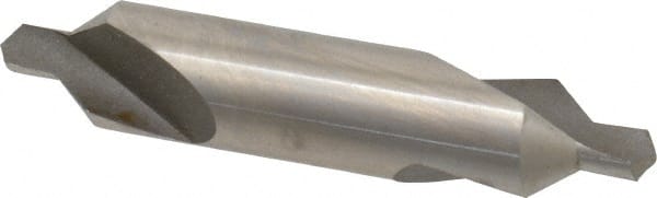 Interstate - #7 Plain Cut 82° Incl Angle High Speed Steel Combo Drill & Countersink - Top Tool & Supply