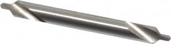 Interstate - #1 Plain Cut 90° Incl Angle High Speed Steel Combo Drill & Countersink - Top Tool & Supply