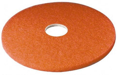 3M - Spray Buffing Pad - 23" Machine, Red Pad, Polyester - Top Tool & Supply