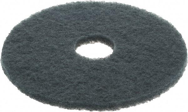 3M - Scrubbing Pad - 15" Machine, Blue Pad, Nylon & Polyester - Top Tool & Supply