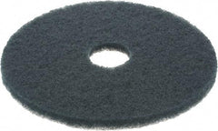 3M - Scrubbing Pad - 17" Machine, Blue Pad, Nylon & Polyester - Top Tool & Supply