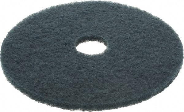 3M - Scrubbing Pad - 18" Machine, Blue Pad, Nylon & Polyester - Top Tool & Supply