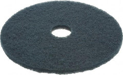 3M - Scrubbing Pad - 19" Machine, Blue Pad, Nylon & Polyester - Top Tool & Supply