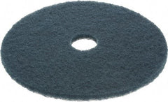 3M - Scrubbing Pad - 20" Machine, Blue Pad, Nylon & Polyester - Top Tool & Supply