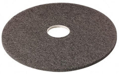 3M - Stripping Pad - 16" Machine, Black Pad, Nylon & Polyester - Top Tool & Supply