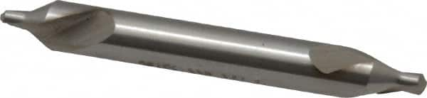 Walter-Titex - Metric Plain Cut 60° Incl Angle High Speed Steel Combo Drill & Countersink - Top Tool & Supply