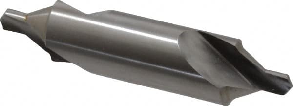 Interstate - #18 Bell Cut 60° Incl Angle High Speed Steel Combo Drill & Countersink - Top Tool & Supply