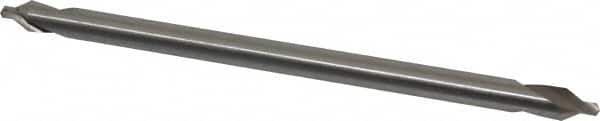 Interstate - #4 Plain Cut 60° Incl Angle High Speed Steel Combo Drill & Countersink - Top Tool & Supply