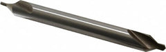 Interstate - #4-1/2 Plain Cut 60° Incl Angle High Speed Steel Combo Drill & Countersink - Top Tool & Supply