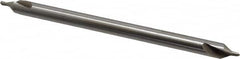 Interstate - #4-1/2 Plain Cut 60° Incl Angle High Speed Steel Combo Drill & Countersink - Top Tool & Supply