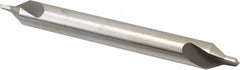 Interstate - #7 Plain Cut 60° Incl Angle High Speed Steel Combo Drill & Countersink - Top Tool & Supply