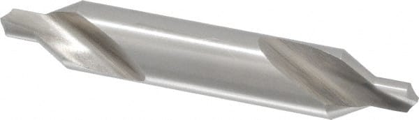 Interstate - #6 Plain Cut 60° Incl Angle Cobalt Combo Drill & Countersink - Top Tool & Supply