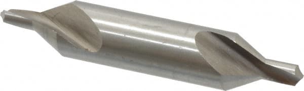 Interstate - #7 Plain Cut 60° Incl Angle Cobalt Combo Drill & Countersink - Top Tool & Supply