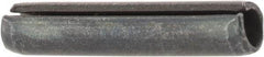 Value Collection - 3mm Diam x 16mm Long Slotted Spring Pin - Grade 1070-1080 Steel, Plain Finish - Top Tool & Supply