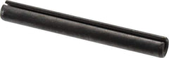 Value Collection - 12mm Diam x 100mm Long Slotted Spring Pin - Grade 1070-1080 Steel, Plain Finish - Top Tool & Supply