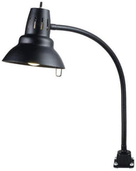 Electrix - 22 Inch, Gooseneck, Direct Mounted, Incandescent, Black, General Purpose Task Light - 100 Watt, 12 Volt, Nonmagnifying - Top Tool & Supply