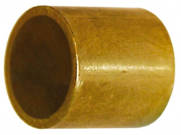 Mag-Mate - 3/4" Diam x 3/4" High, 0.06 Lb Average & 0.13 Lb Max Pull Force, Brass Alnico Shielded Magnet - 800°F Max Operating Temp, 0.062" Wall Thickness - Top Tool & Supply