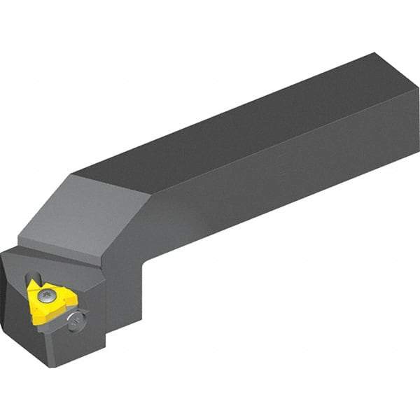 Vargus - External Thread, Right Hand Cut, 3/4" Shank Width x 3/4" Shank Height Indexable Threading Toolholder - 5" OAL, 3ER Insert Compatibility, AL Toolholder, Series Standard CQ - Top Tool & Supply