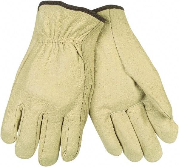 MCR Safety - Size S General Protection Work Gloves - For Work & Driver, Uncoated, Natural, Paired - Top Tool & Supply