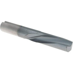 Iscar - 8mm Min Bore Diam, 24mm Max Bore Depth, 8mm Shank Diam, Helical Boring Bar - 0.3mm Corner Radius, Left Hand Cut, Solid Carbide, TiAlN Finish - Exact Industrial Supply