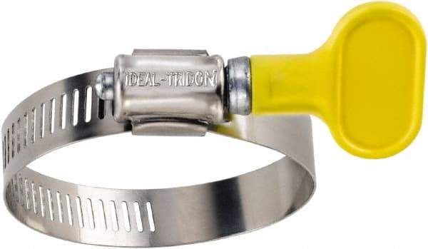 IDEAL TRIDON - SAE Size 36, 1-3/4 to 2-3/4" Diam, Stainless Steel Turn-Key Worm Drive Clamp - 1/2" Wide, Material Grade 201, Series 5Y - Top Tool & Supply