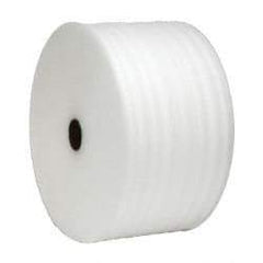 Value Collection - 275' Long x 12" Wide x 1/8" Thick, Polyethylene Foam - White - Top Tool & Supply