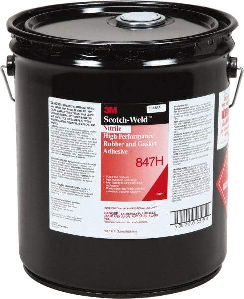 3M - Automotive Sealants & Gasketing Type: Rubber And Gasket Adhesive Container Size: 5 Gal. - Top Tool & Supply