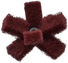 Standard Abrasives - 2 Inch Diameter Unmounted Buffing Wheel - 2 Ply, Scrubber Wheel, Medium Grade - Top Tool & Supply