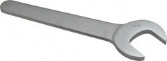 Proto - 1-1/8" Standard Service Open End Wrench - 7" OAL, Single End, Satin Finish, 30° Head Angle - Top Tool & Supply