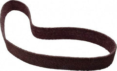 Brite Star - 2" Wide x 48" OAL, Aluminum Oxide Abrasive Belt - Aluminum Oxide, Medium, Nonwoven, Series SC-BS - Top Tool & Supply