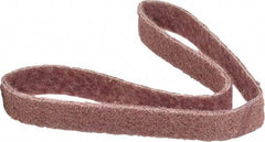 Brite Star - 1" Wide x 30" OAL, Aluminum Oxide Abrasive Belt - Aluminum Oxide, Medium, Nonwoven, Series SC-BS - Top Tool & Supply