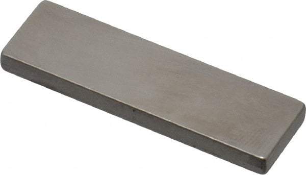 Mitutoyo - 0.1003" Rectangular Steel Gage Block - Accuracy Grade AS-1, Includes Certificate of Inspection - Top Tool & Supply