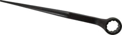 Proto - 1-5/8" 12 Point Spud Handle Box Wrench - Single End, 2-15/32" Head Diam x 1-1/8" Head Thickness, 22" OAL, Steel, Black Finish - Top Tool & Supply