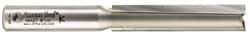 Amana Tool - 1/2" Diam, 1/2" Shank Diam, 2-1/2" Length of Cut, 2 Flute Straight Plunge Router Bit - 4-1/2" Overall Length, Carbide Tipped - Top Tool & Supply