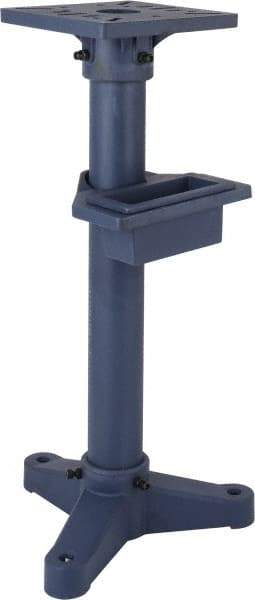 Palmgren - Pedestal Stand - Compatible with 6, 7, 8 and 10 Inch Bench Grinders - Top Tool & Supply