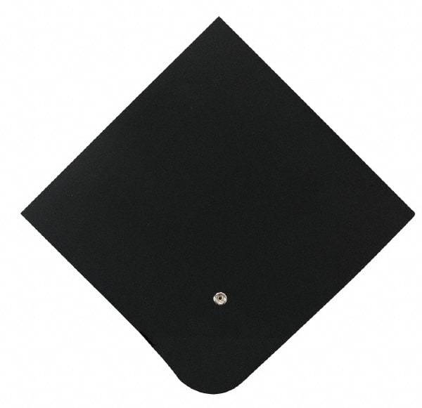 Wearwell - 5 Ft. Long x 3 Ft. Wide x 9/16 Inch Thick, Rubber Smooth Surface Pattern, Electrically Conductive Antistatic Matting - 1 x 104 Ohm Surface to Surface, 8 x 105 Ohm Surface to Ground Resistivity, Black - Top Tool & Supply