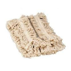 Rubbermaid - 48" Long x 5" Wide Yarn Blend Dust Mop Head - Envelope Connection, White - Top Tool & Supply