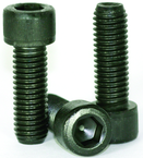 1-1/4-7 x 6-1/2 - Black Finish Heat Treated Alloy Steel - Cap Screws - Socket Head - Top Tool & Supply