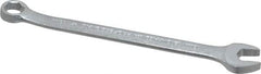 Proto - 10mm 6 Point Combination Wrench - 15° Offset Angle, 6-1/4" OAL, Steel, Satin Finish - Top Tool & Supply